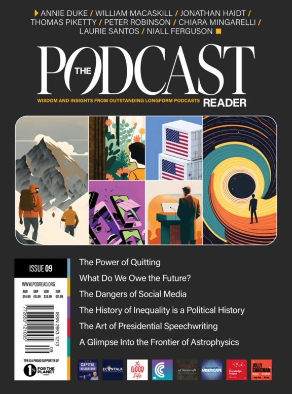 Cover of issue 9 of The Podcast Reader