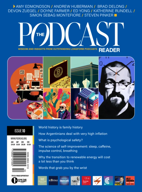 Cover of issue 10 of The Podcast Reader